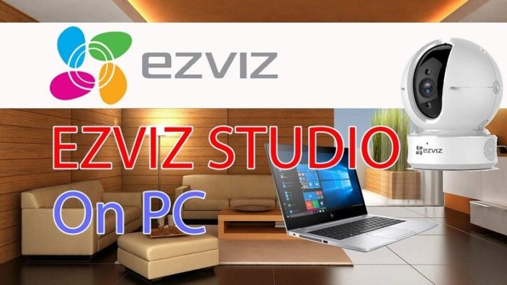 Ezviz cho PC – Ezviz Studio | Giao diện phần mềm trên máy tính PC